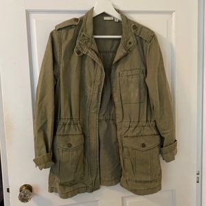 BP Nordstrom Utility Jacket - Olive Green